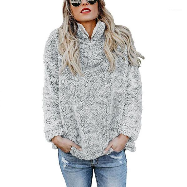 

woman clothes ins style women hoodies fashion fleece natural color hoodies casual stand collar long sleeve hoodies, Black