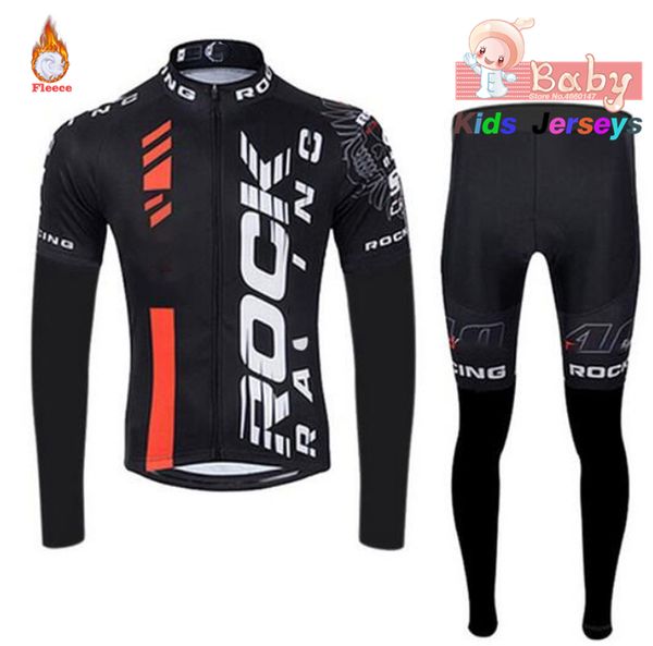 

2020 rock pro team winter cycling clothing breathable ropa ciclismo men long sleeve mtb bike clothes outdoor sports clothing set, Black;blue