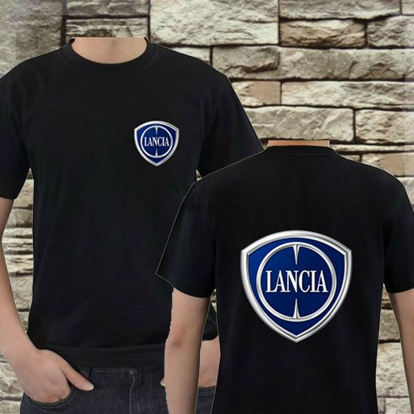 

new lancia auto black t-shirt size s to 3xl unisex
