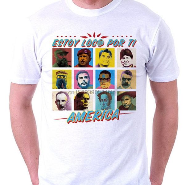 

estoy loco por ti америка tshirt че альенде чавес