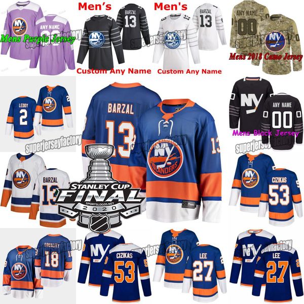 

new york islanders 2020 stanley cup final jersey casey cizikas mathew barzal anders lee thomas greiss brock nelson matt martin beauvillier, Black;red