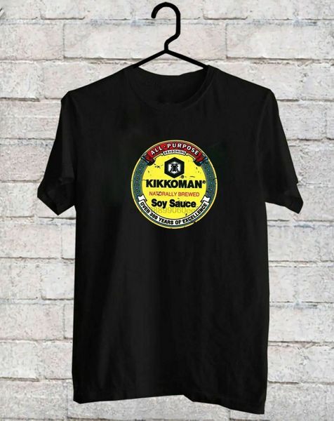 

limited neu kikkoman soy sauce black t-shirt s-5xl