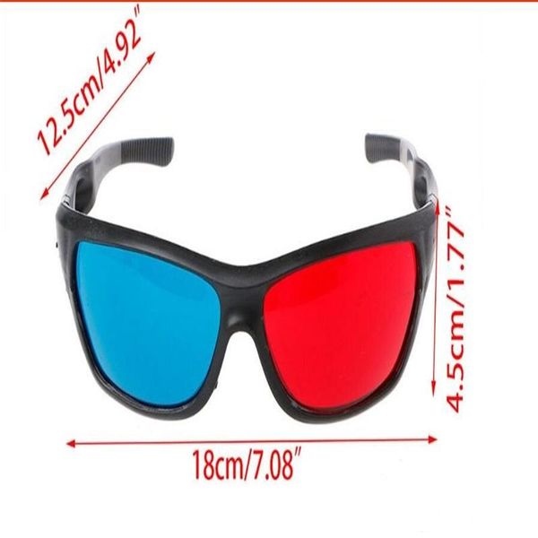 

full frame stereo 3d glasses movie game dvd video game tv universal home video party halloween gift