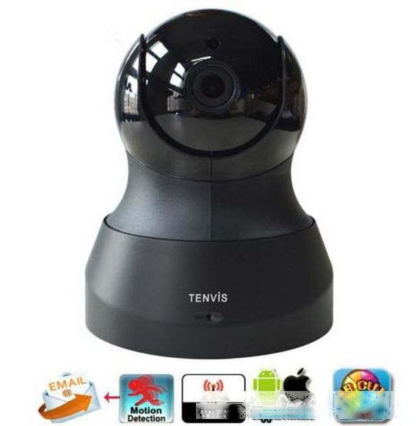 

tenvis ip camera baby monitor 720p wireless wifi pan /tilt onvif ptz camera p2p tech for smartphone cctv security