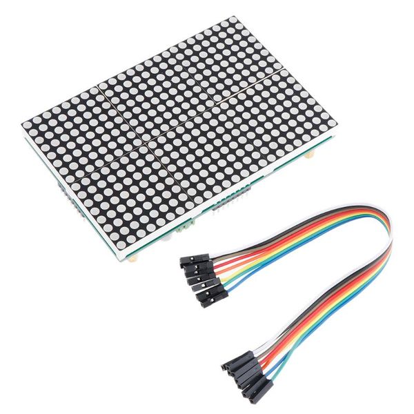 

1pcs 16x24 pixels ht1632c led display led lattice 3.3~5.5v static display, no real-time scanning is required