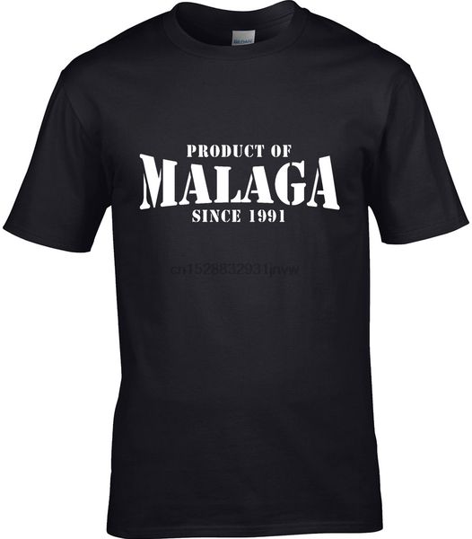

product of malaga spain mens t-shirt place birthday gift year of choice