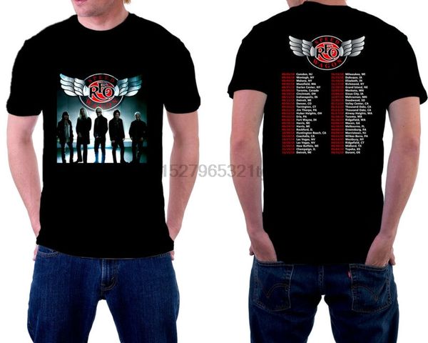 

reo speedwagon tour 2020 tshirt размер s-3xl черный цвет короткий рукав best