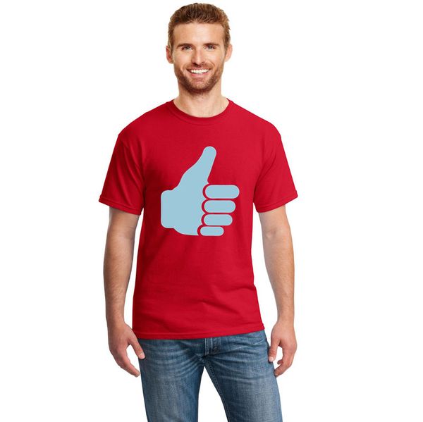 

new arrival ok thumb icon like t-shirt gift men tshirt building kawaii tee shirt male female natural