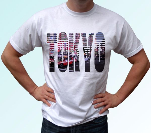 

2019 summer new brand t shirt tokyo design - white t shirt japan country design - mens womens size tee shirt