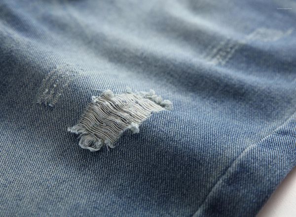 

zipper fly jeans fashion style male clothing light blue straight mens jeans designer slim long distrressed
