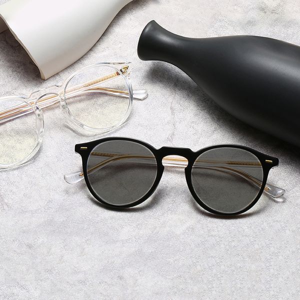 

new square glasses frames for men and women reading glasses finished frames for myopia female pchromic sunglasses fml, Silver