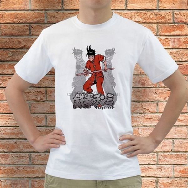 

summer style fashion kungfu boy chinmi manga anime japan tshirt white basic tee