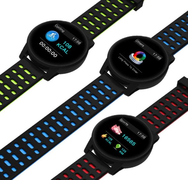 

smart bracelet fitness 1.3 inch tft color screen sport bracelet heart-rate blood pressure monitoring smart fitness track watch sports heart