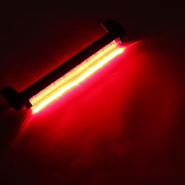 

universal car 12v red led third brake light bar rear roof warning light high mount fog lamp bright