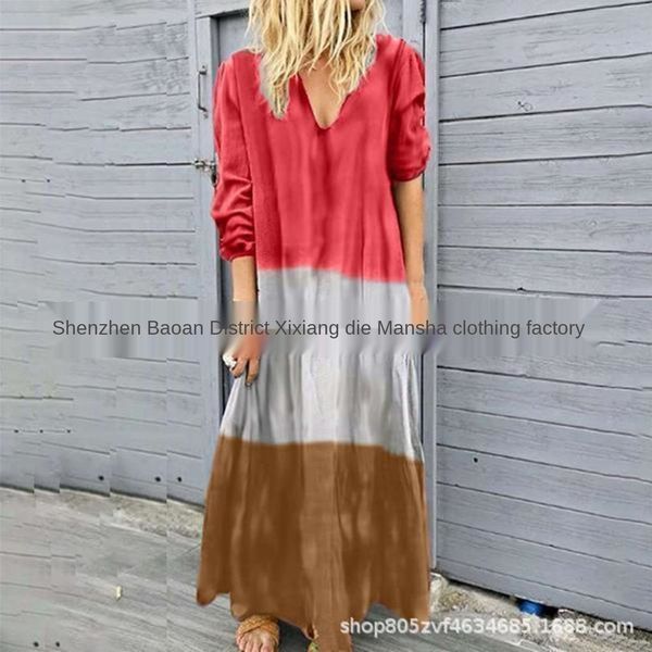 

2019 осень градиент цвета большой размер s3xl 2019 осень градиент цвета платье большого размера s3xl платье платье o4rpn, Black;gray