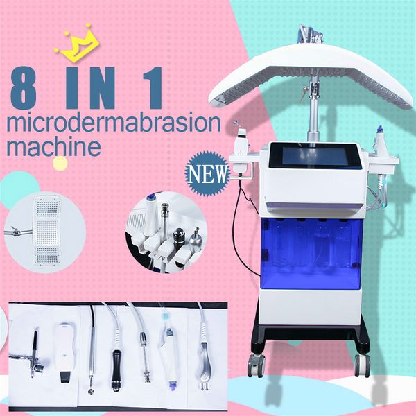 

8 in 1 diamond microdermabrasion skin scrubber ultrasonic peeling machines for beauty spa use ing