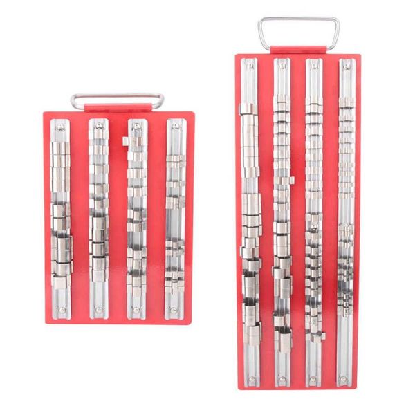 

40/80pcs steel socket tray rail sliding socket organizer tool 1/2 1/4 3/8