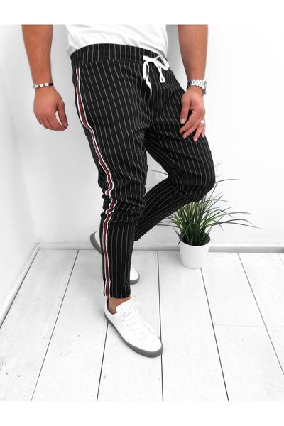 

Mens Fashion 2020 Striped Trousers High Quality Wholesale Jogger Sweatpants New Arrive Sport Pants 3 Colors Top Hot Sale