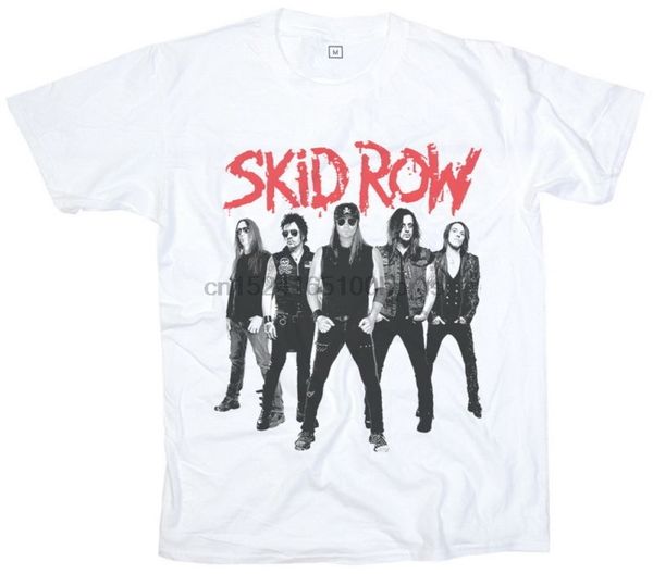 

new skid row dave sabo rachel bolan rock punk men woman white t-shirt s m l xl