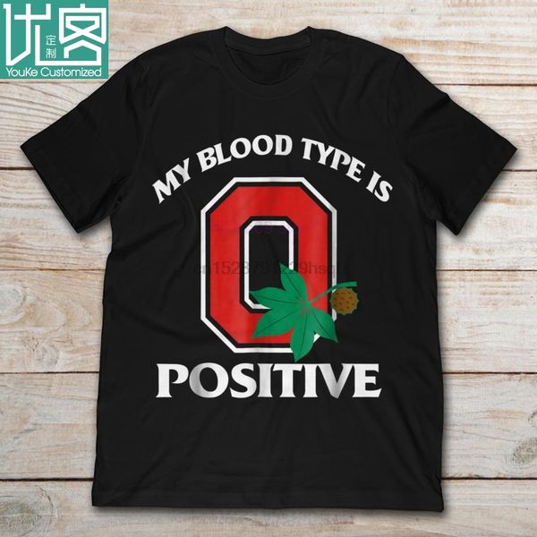 

2019 марка штата огайо ирп-де-my blood type is o positive мужчин футболка с длинным рукавом hoddies унисекс hoddie с коротким рукавом майка