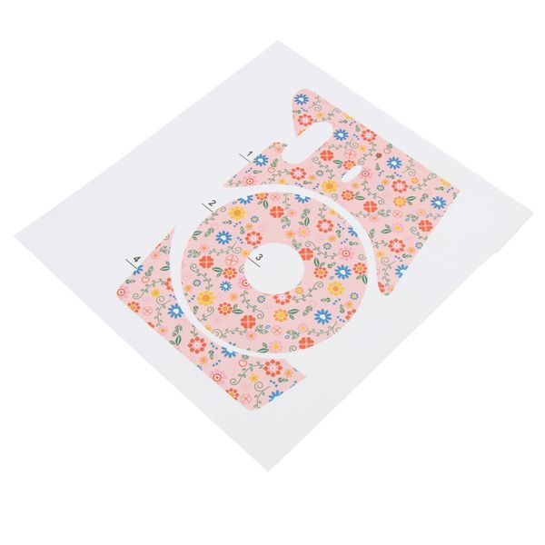 

камера вс цветок украшения наклейки наклейка для fujifilm polaroid mini 8/8 + / 9