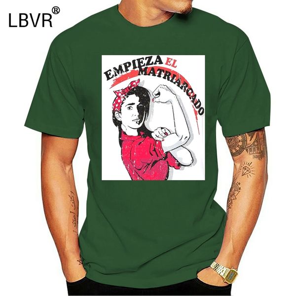 

cuc t-shirt nairobi empieza el matriarcado - the house of paper papel professor