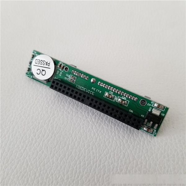 

lap2.5 hard drive 44pin ide female to 7 15pin 22pin sata male adapter converter