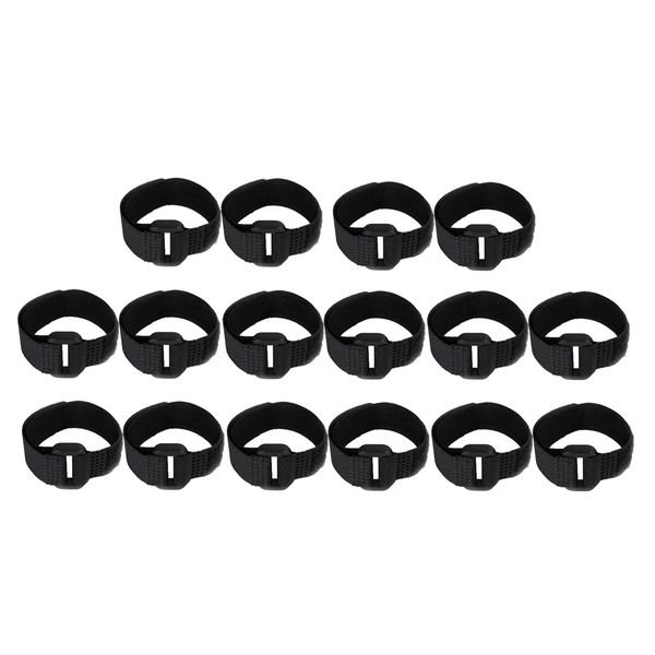 

16pcs no-crow петух воротник нет crow шума шеи ремень для петухи черный