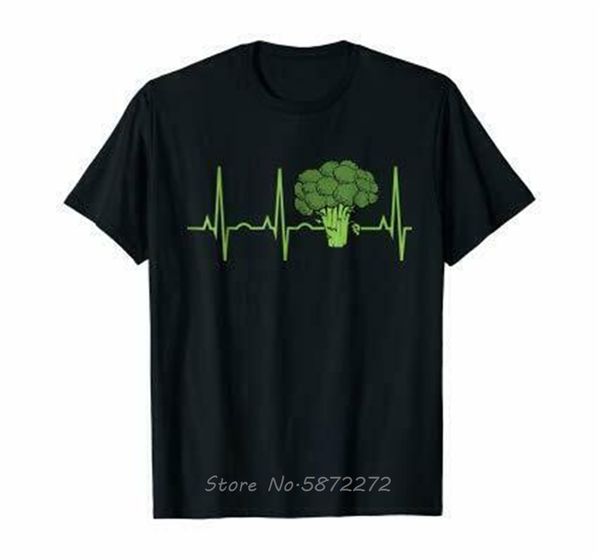 

broccoli heartbeat shirt - broccoli lover gift tshirt christmas gifts tee shirt men cotton o-neck tshirt