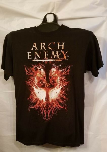 

arch enemy - t-shirt-tyrants of evil-n.a.tour 2010 -2sd -death metal -mlxl