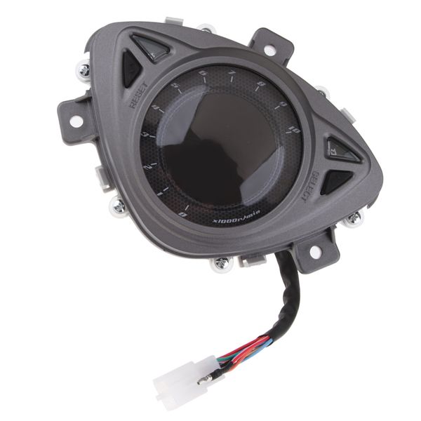

motorcycle 7 colors lcd digital speedometer odometer backlight for yamaha 100rsz