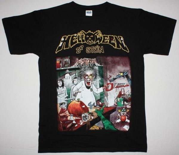 

fashion 2018 summer helloween dr.stein88 gamma ray masterplan saviour rage new black t-shirt anime casual clothing