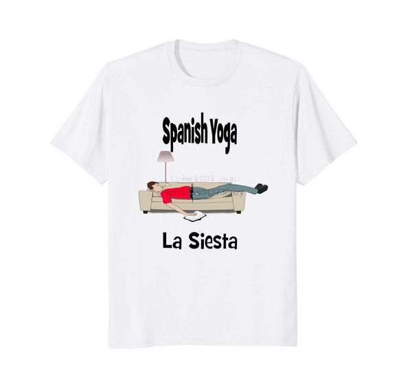 

brand men shirt funny spanish yoga shirt la siesta by kavalidesign