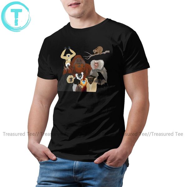 

orangutan t shirt i am thankful for primates t-shirt fashion short sleeve tee shirt mens graphic funny tshirt