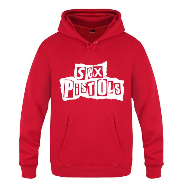 

punk rock pistols music sweatshirts men 2018 mens hooded fleece pullover hoodies