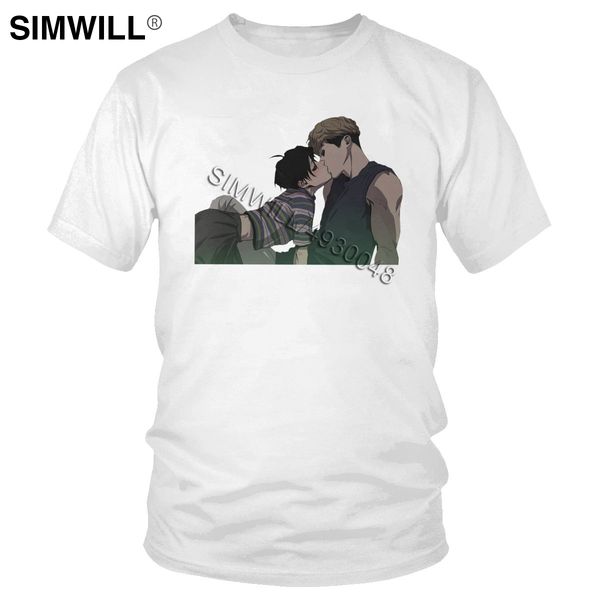 

fashion killing stalking tee render yoonbum sangwoo tshirt short sleeves yoonbum korea koogi yaoi shonen ks manga cotton t shirt