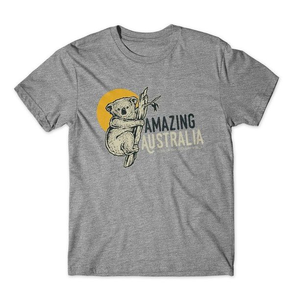 

koala t-shirt. australia cotton premium graphic tee new