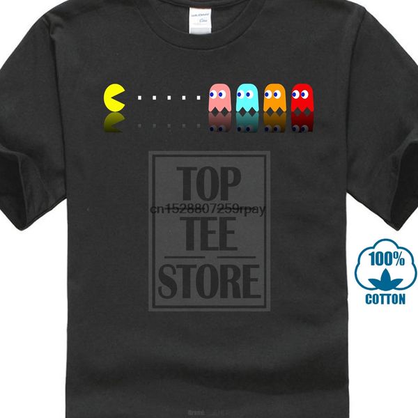 

pac man мэнни пакьяо игры аркады ретро футболка черный масая накамура тис мужчины одежда большие размеры-xxl