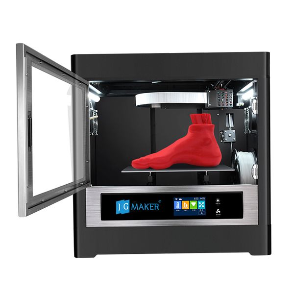 

jgmaker fdm 3d printer a8s fully-enclosed structure pla tpu fliament printing high precision print size 350*250*300mm jgaurora