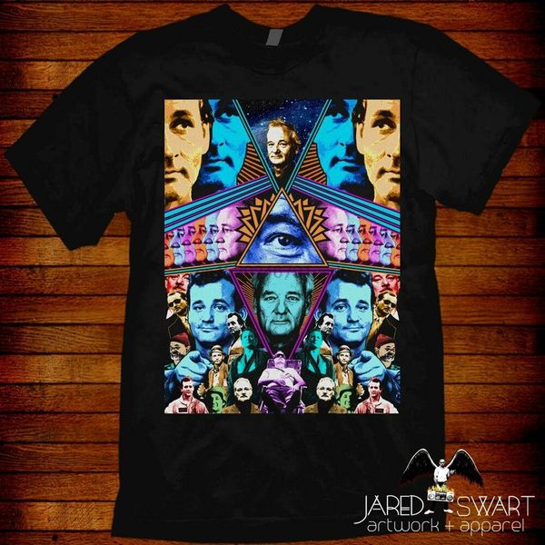 

билл мюррей футболка коллаж искусство