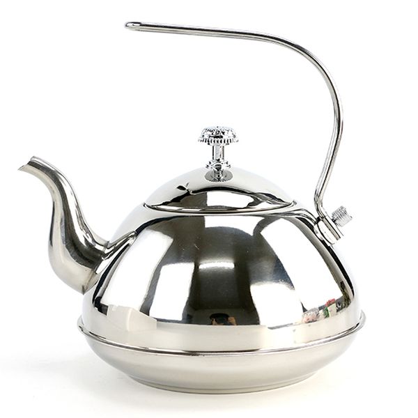 

2l whistling tea kettle with handle stainless steel teapot for stove