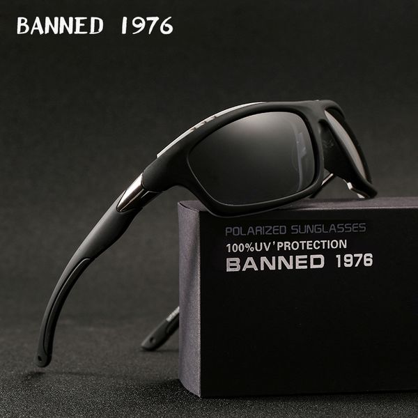 

2020 windproof hd polarized sports men women sunglasses fashion brand cool outdoor anti uv goggles eyewear gafas de sol, White;black