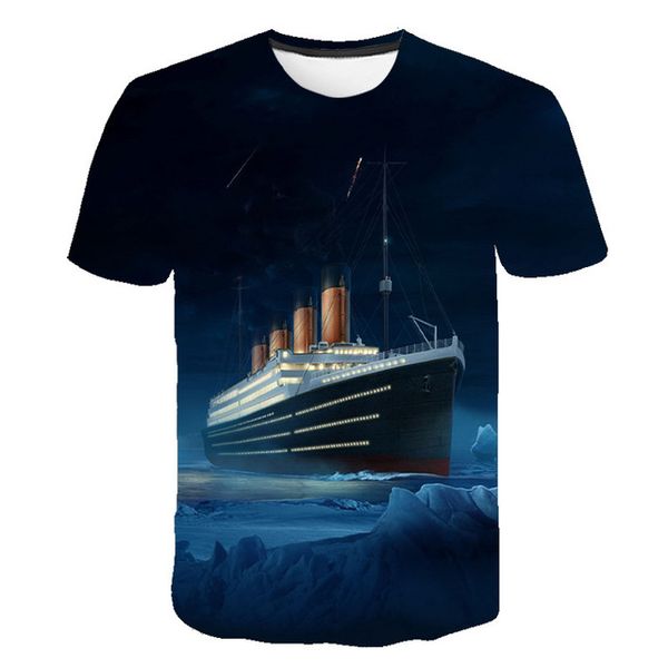 

anime game love movie titanic homme 3d print shirts harajuku funny comics men clothing