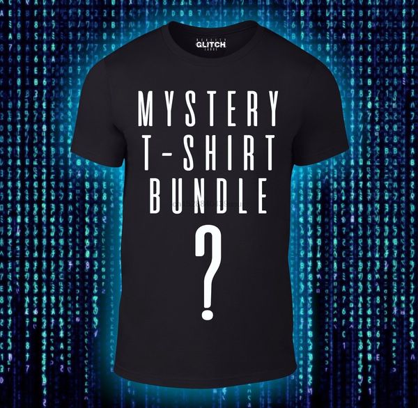 

mystery t-shirts bundle - movie tv gaming funny 3 or 5 tee pack cool casual pride t shirt men new fashion tshirt