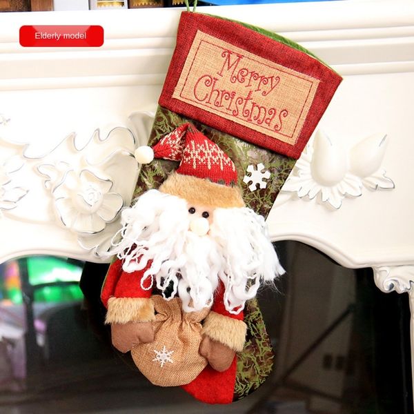 

большие носки украшения окна кулон аксессуары подарочный мешок подвеска accessoriesornament рождественский подарок мешок бар рождественская