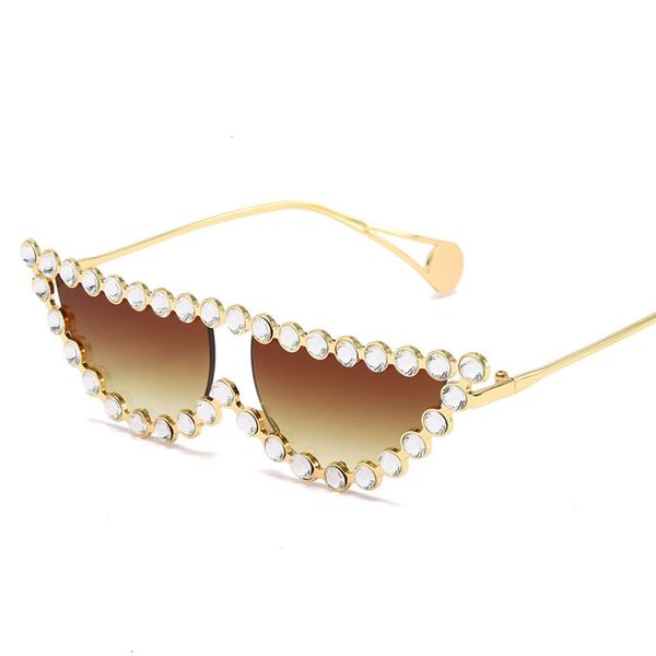 

2020 new fashion diamonds ladies sunglasses rw4i, Silver