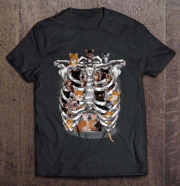 

men t shirt the cat in bone women t-shirt