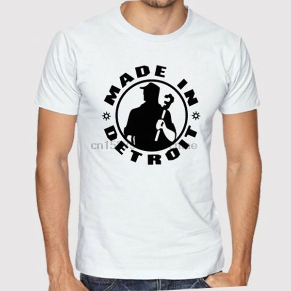 

new kid rock made in detroit singer rocker men's white t-shirt size s to 3xl