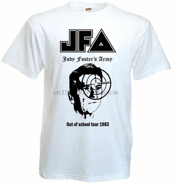 

jfa jody foster's army t-shirt white hardcore punk all sizes s-5xl