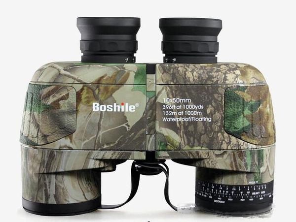 

boshile binocolo 10x50 telescopio dello zoom con built-in telemetro binocolo militare hd high times impermeabile per la caccia